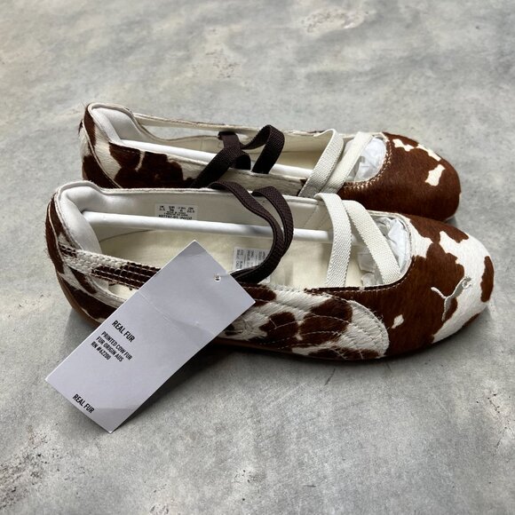 Puma Wmn's Speedcat Ballet Cow Print 407787-01 - New - Picture 3 of 6